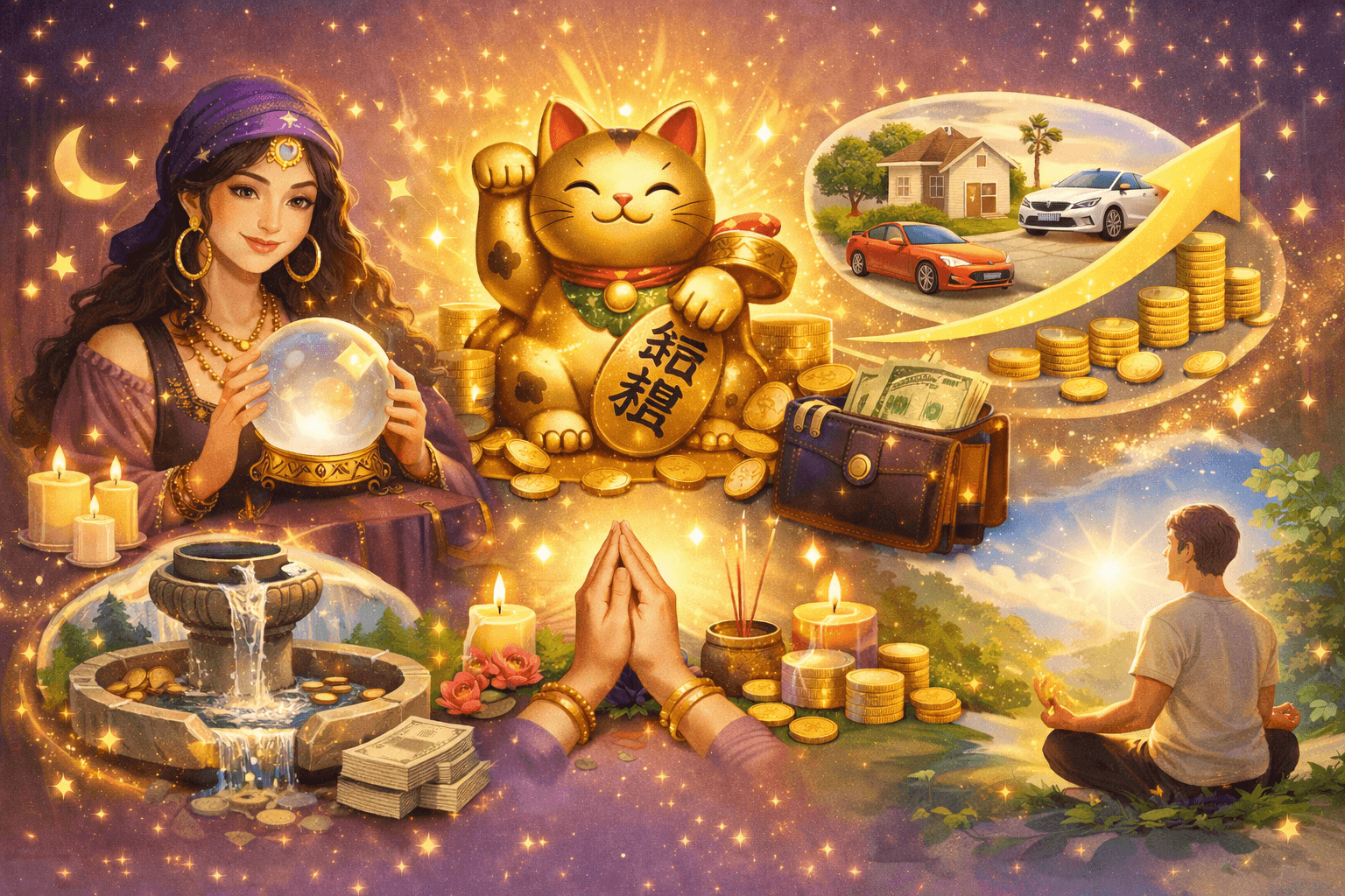 お金の流れを良くする方法|占い師が教える金運アップの秘訣と習慣